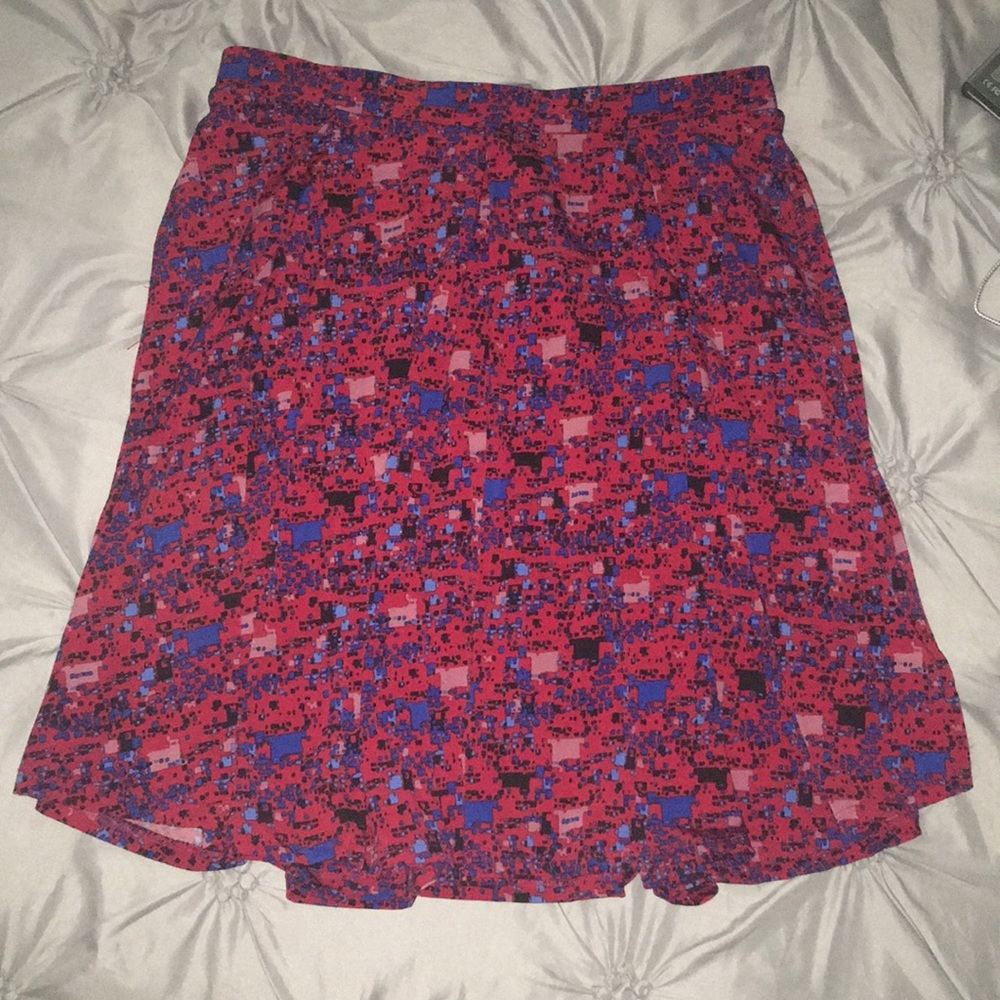 Lularoe “Madison” Pleated Full Skirt Sz. 2XL